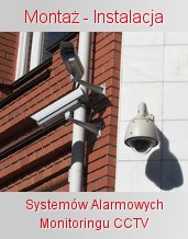 montaż monitoringu cctv - instalacja alarmów